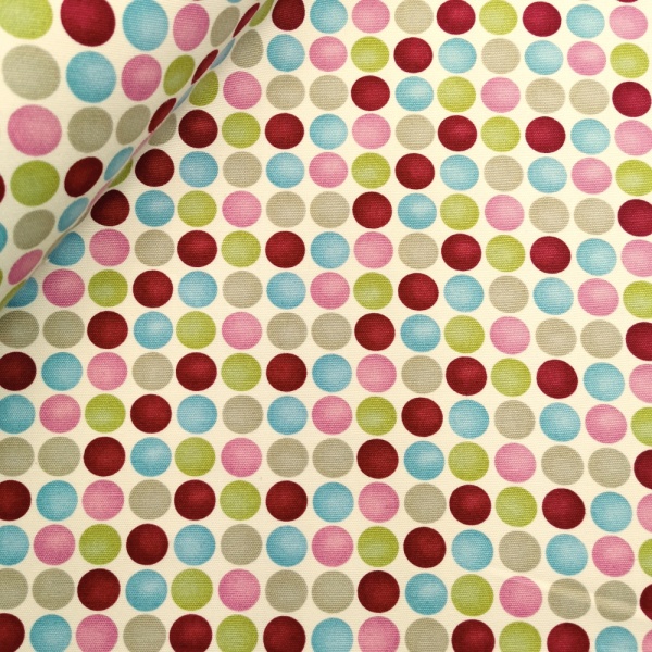 Cotton Canvas - Polkadot SPRING